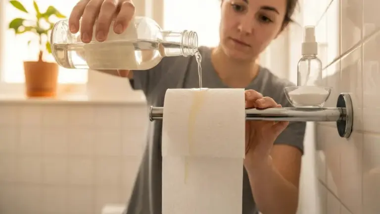 Aceto sui rotoli di carta igienica: il trucco che cambierà le tue pulizie domestiche
