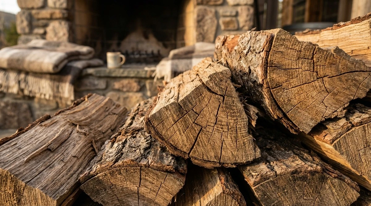 Ho imparato ad asciugare la mia legna: il trucco che prolunga il calore e protegge tutta la casa