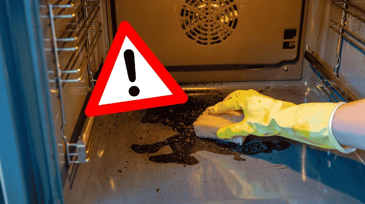 I 7 errori da non fare con lo spray per pulire il forno (potresti danneggiarlo)