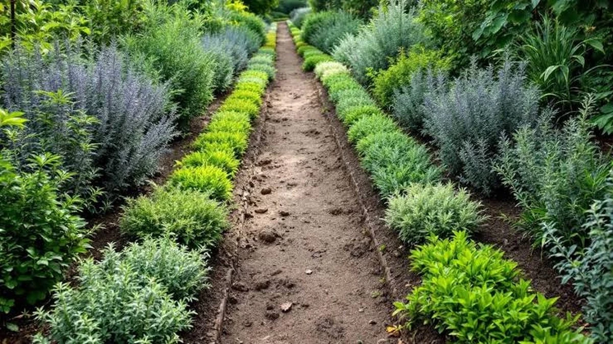 Salvia e rosmarino: la distanza di oltre 1 metro che protegge il tuo orto