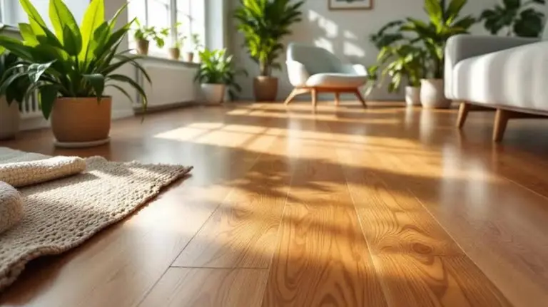 Trucco geniale: parquet splendente senza detersivi costosi, basta questa miscela