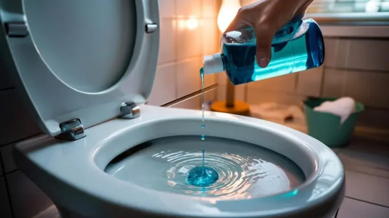 Un cucchiaio di detersivo piatti nel WC: il trucco geniale degli esperti per un bagno splendente